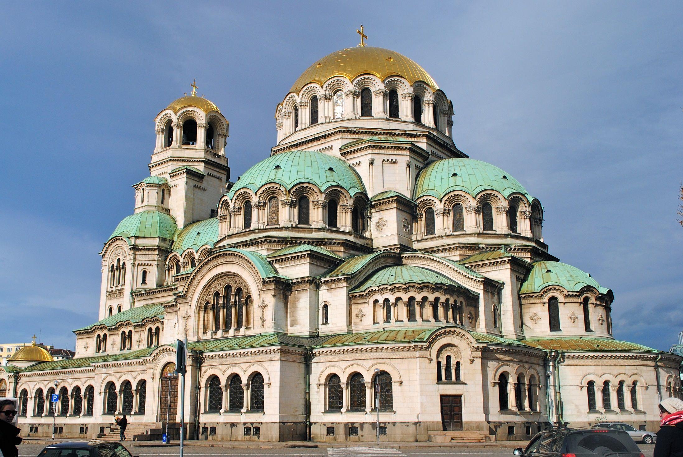 Religious Alexander Nevsky Cathedral, Sofia wallpaper Desktop