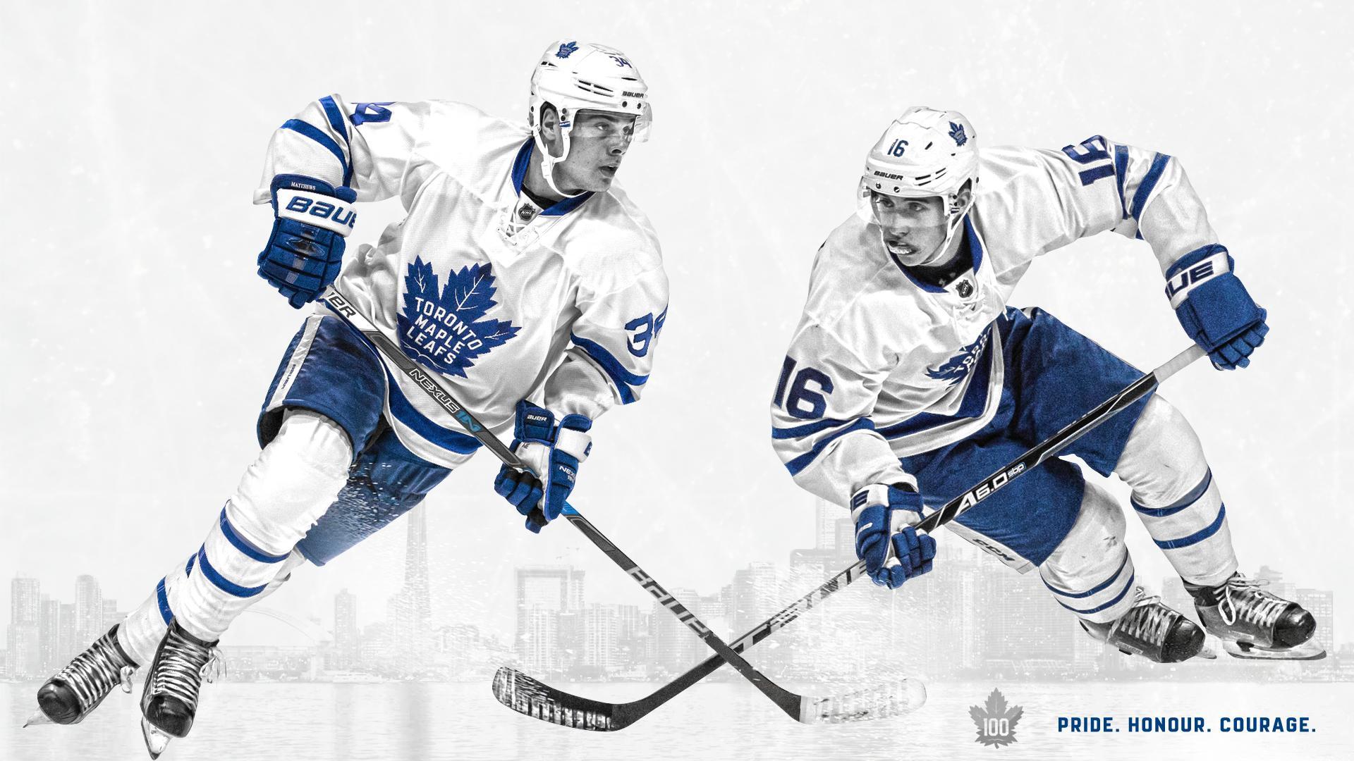 By request, here's a Matthews and Marner wallpaper! Happy