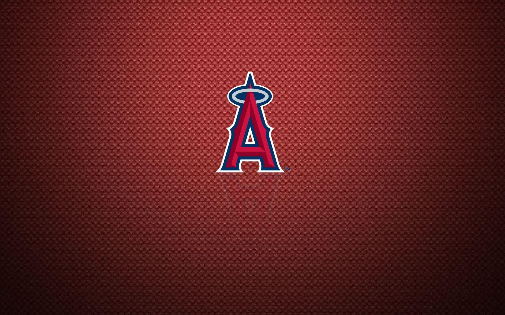 Los Angeles Angels wallpaper with logo