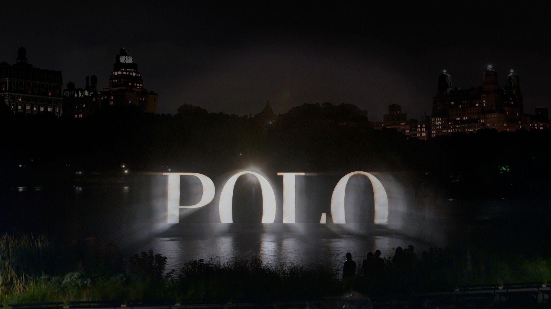 POLO Ralph Lauren Holographic 4D Fashion Event: A Towering