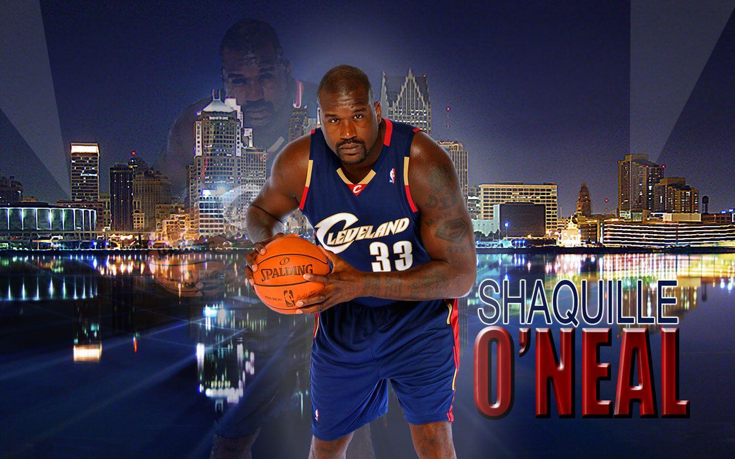Shaquille O'Neal Cavaliers Widescreen Wallpaper. Basketball