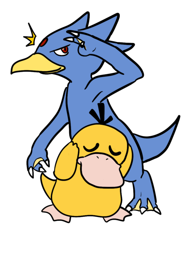 Psyduck and Golduck