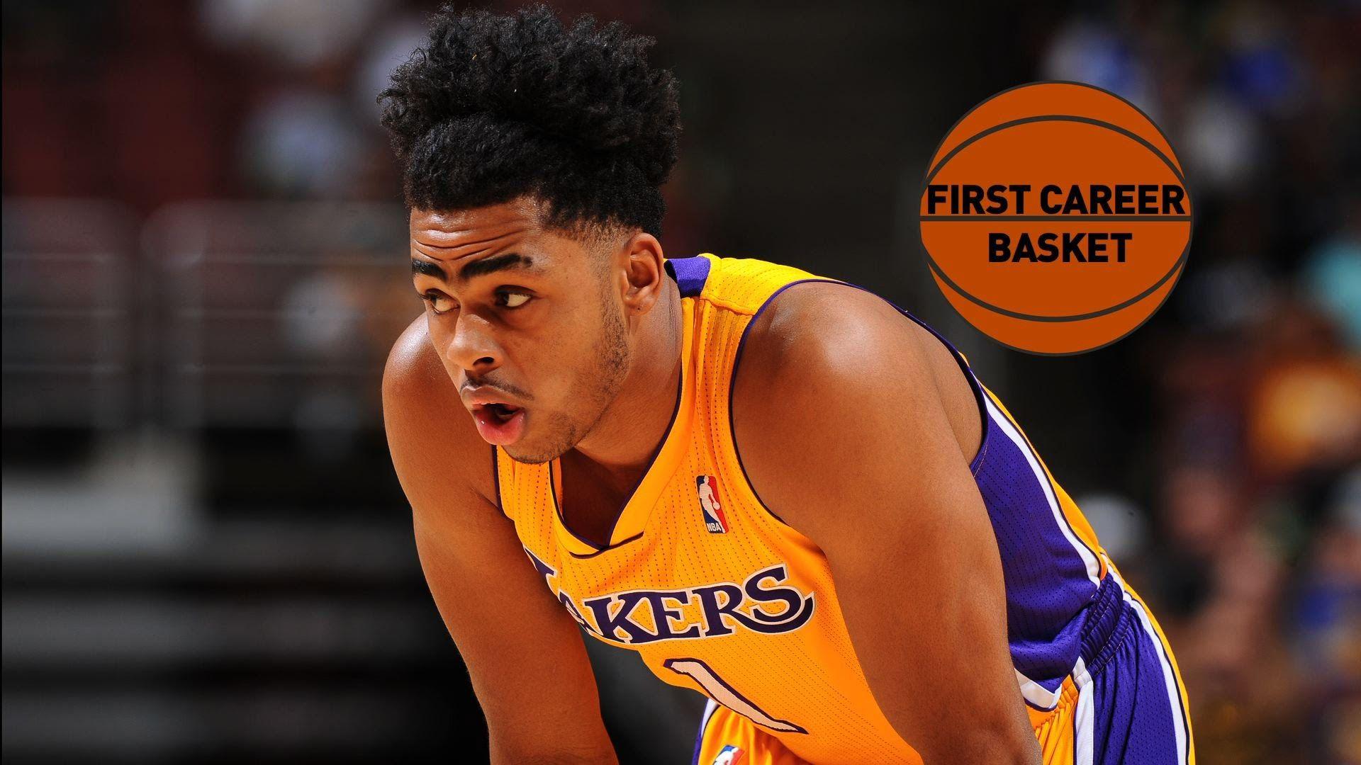 D'Angelo Russell First Career Points