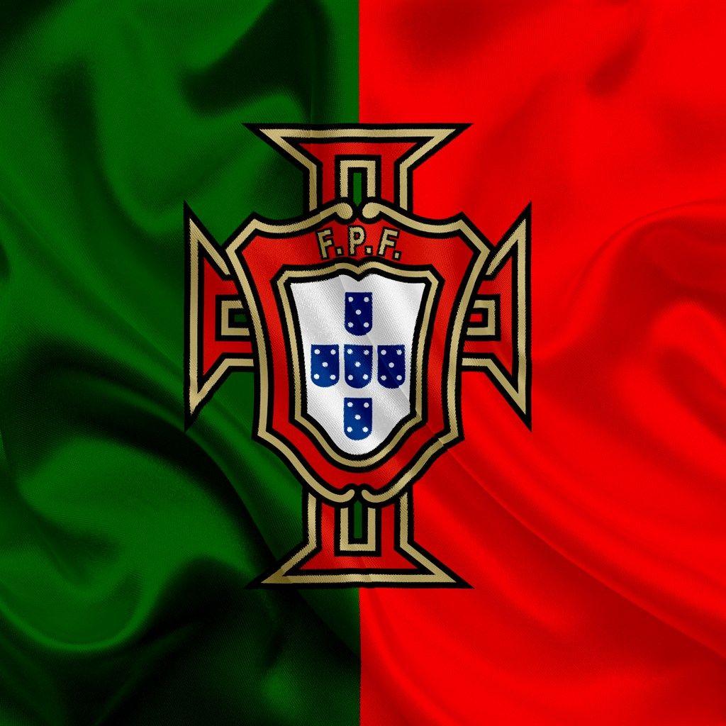 Download wallpaper Portugal national football team, emblem, logo