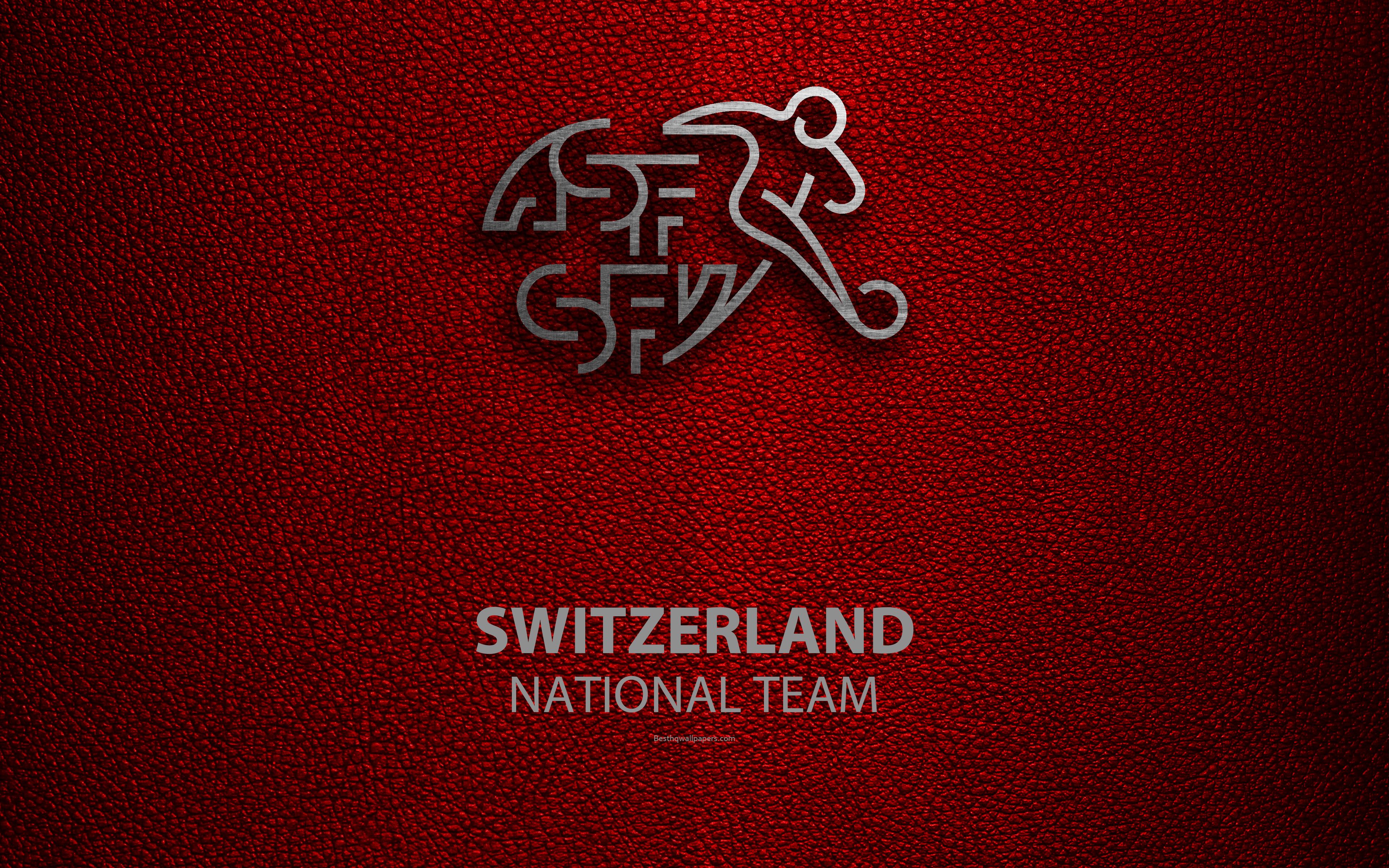 Download wallpaper Switzerland national football team, 4k