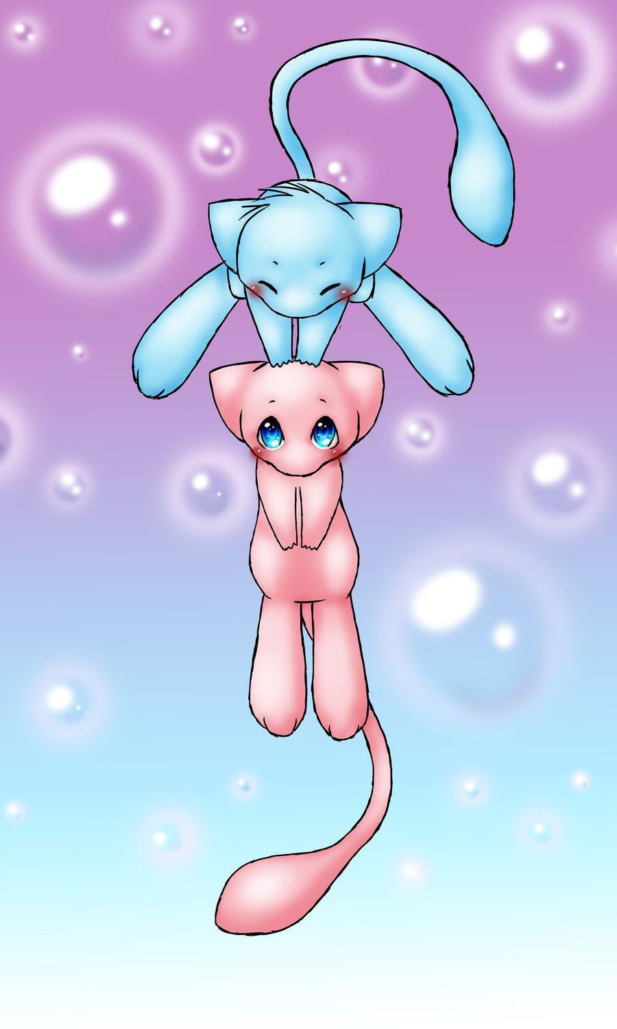 Mew (pokemon) image Mew Love! HD wallpaper and background photo