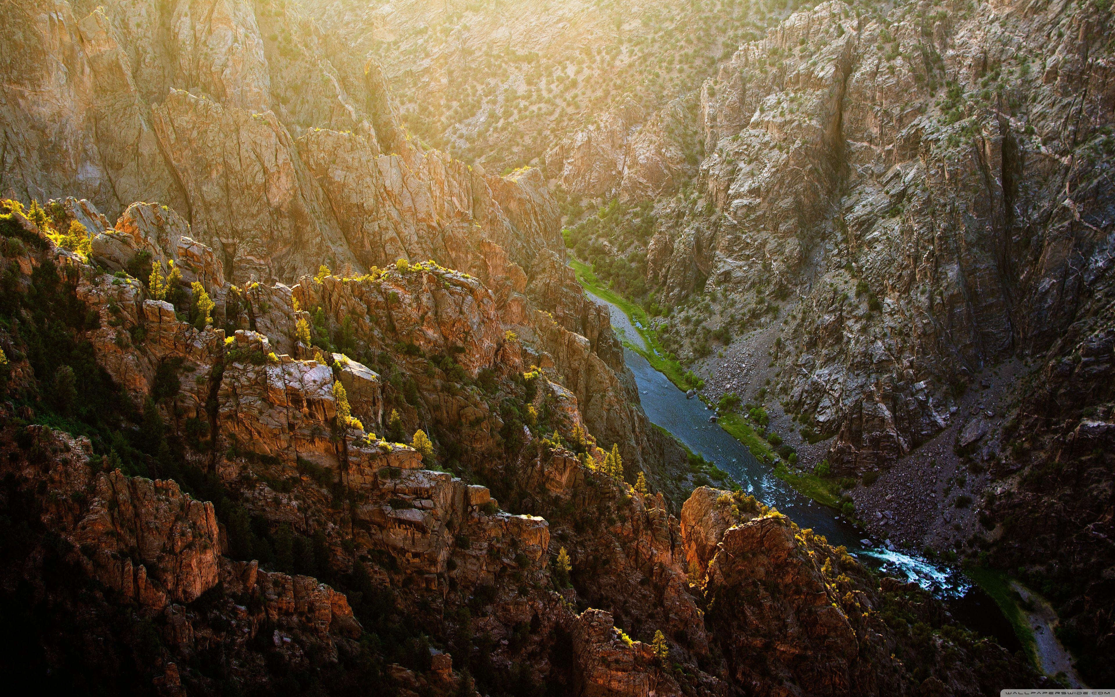 Black Canyon of the Gunnison National Park ❤ 4K HD Desktop