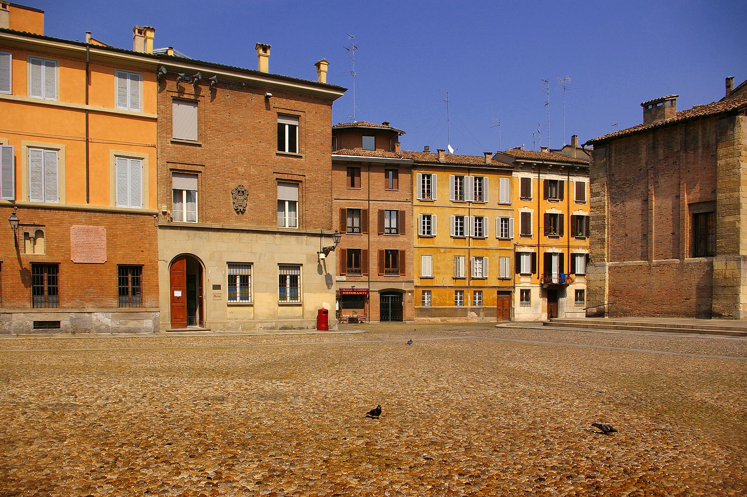 Old buildings in Parma, Italy wallpaper and image