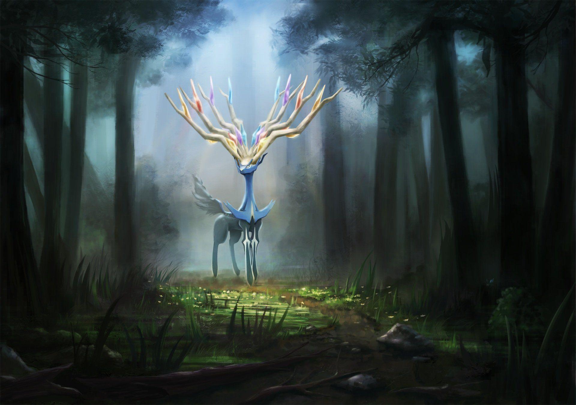 Xerneas (Pokémon) HD Wallpaper and Background Image