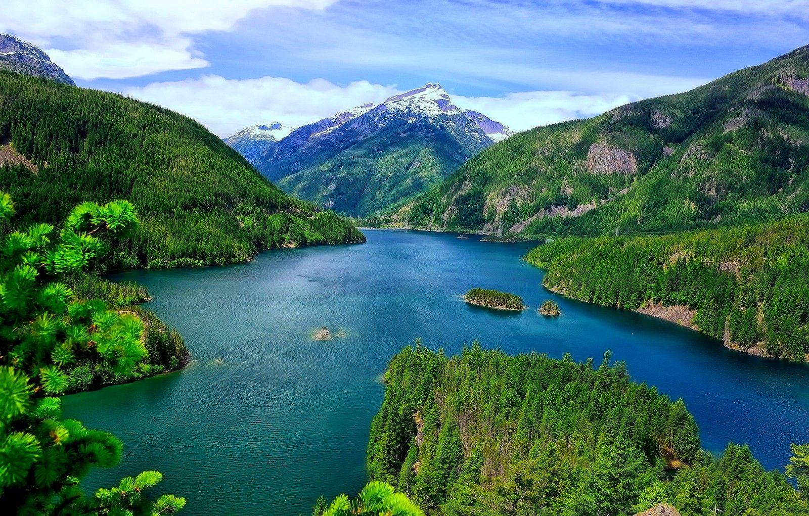 Lakes: Diablo Lake Washington Phipix North Cascades WA Beautiful