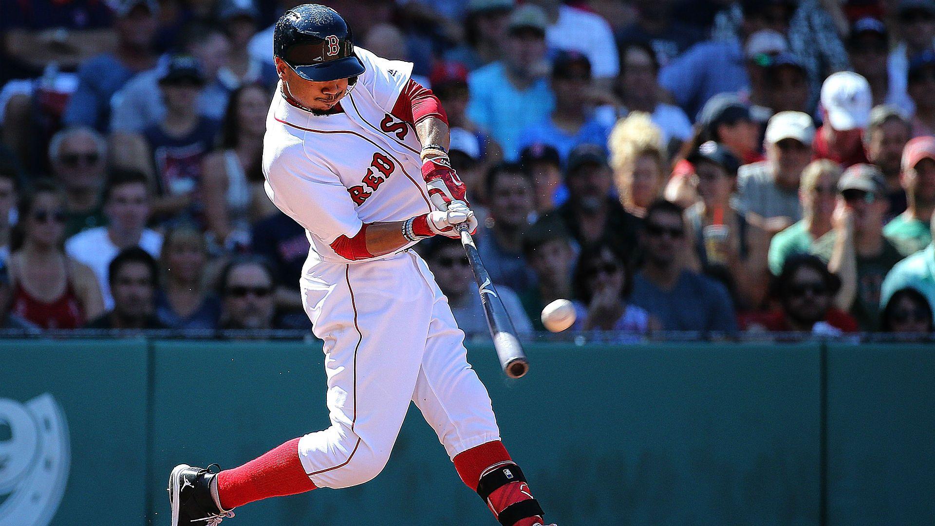 Mookie Betts rips three homers for second time. Other