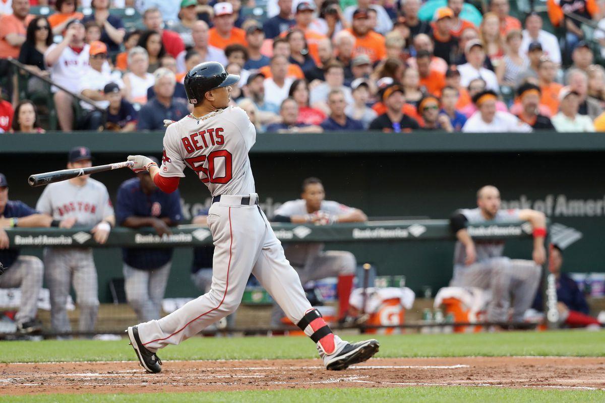 Mookie Betts hit 3 homers, is crushing everything despite his size