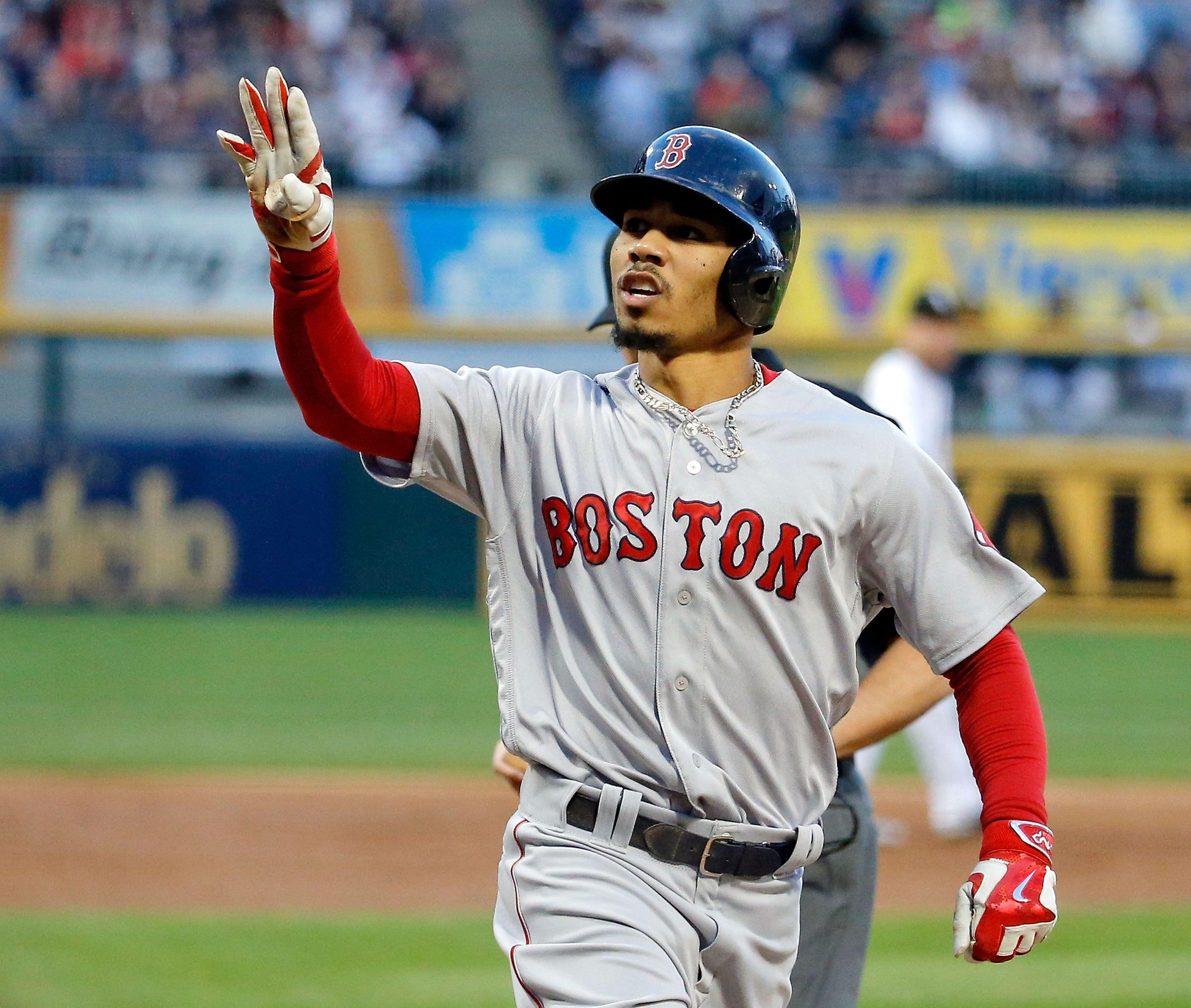 Mookie Betts is about to get hot the Monster