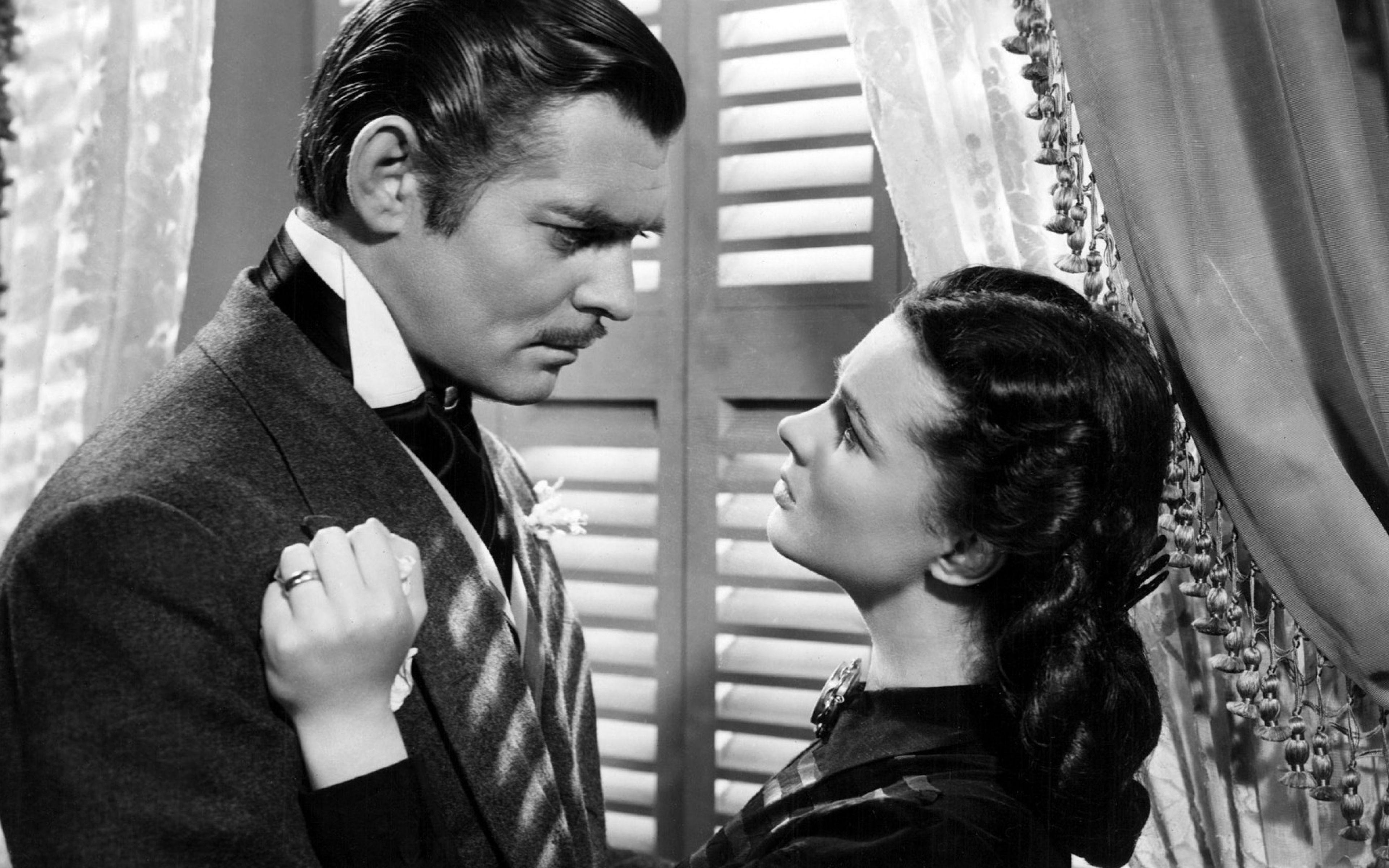 Download Wallpaper 3840x2400 Gone with the wind, Vivien leigh