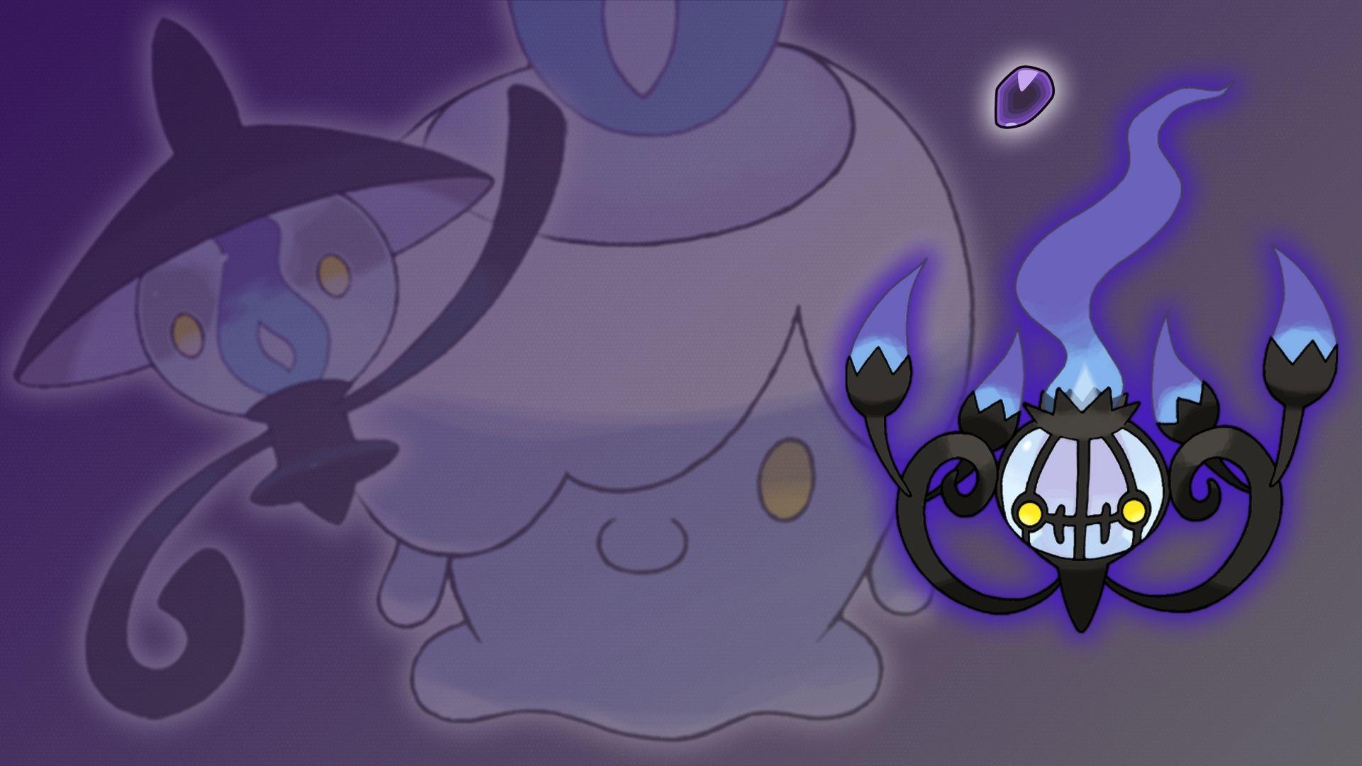 Chandelure Wallpaper Image Photo Picture Background