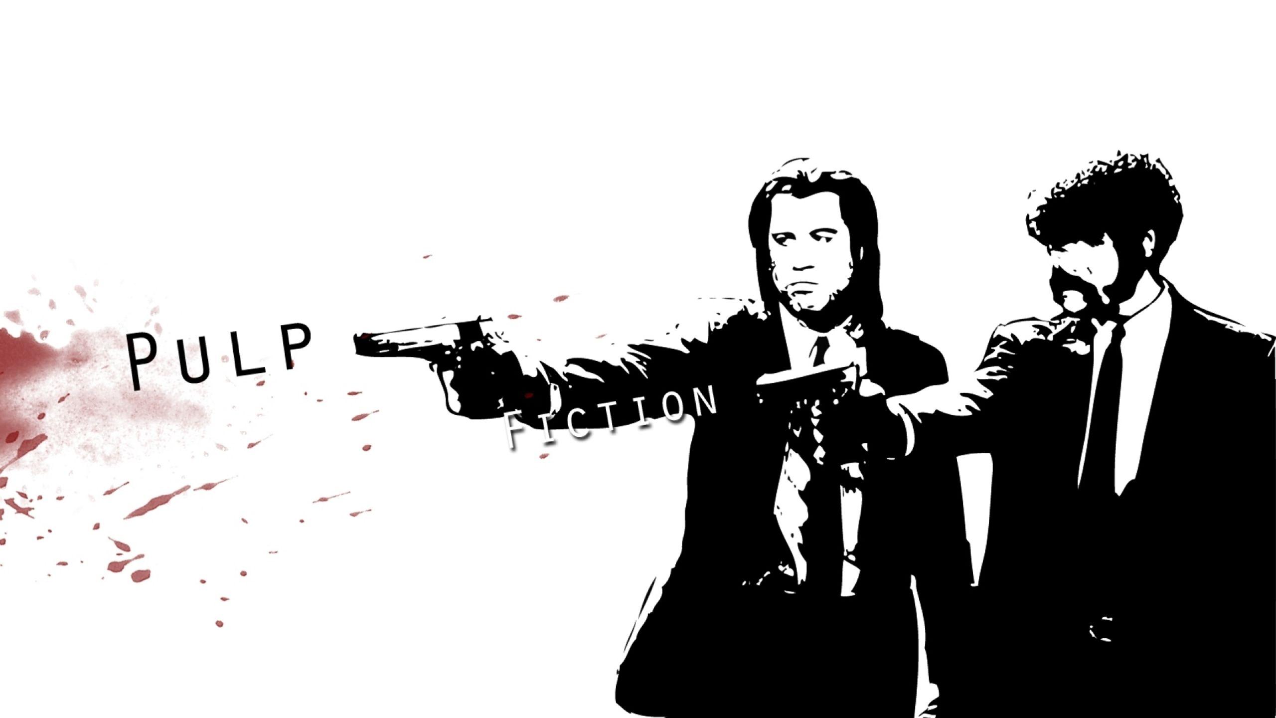 Samuel L. Jackson and John Travolta in Pulp Fiction Wallpaper free