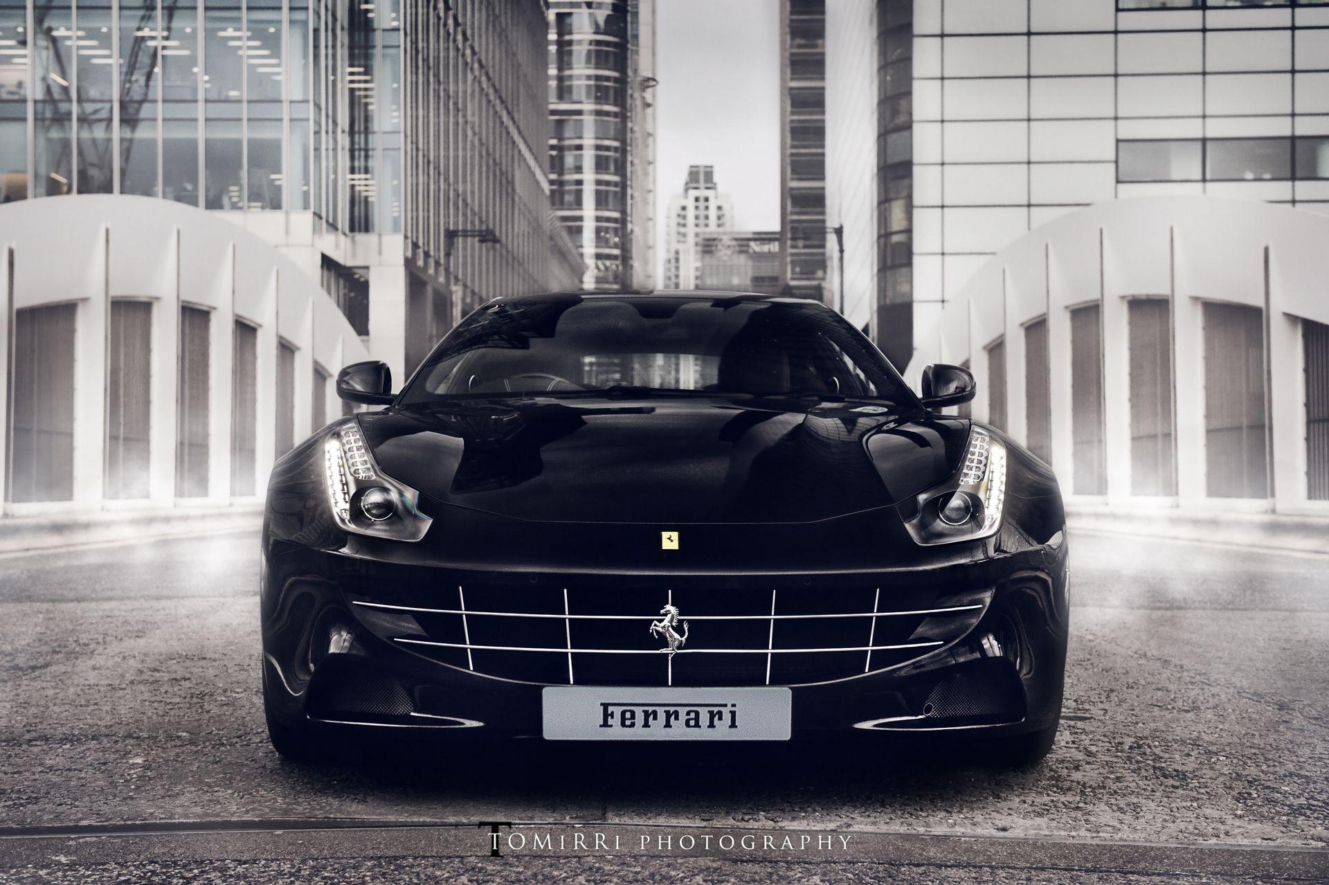 Ferrari Ff Black Wallpaper