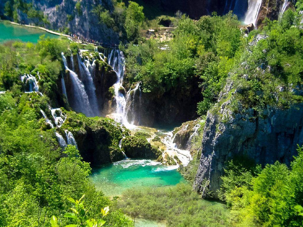 Plitvice Lakes National Park Croatia Wallpaper. HD Desktop Background