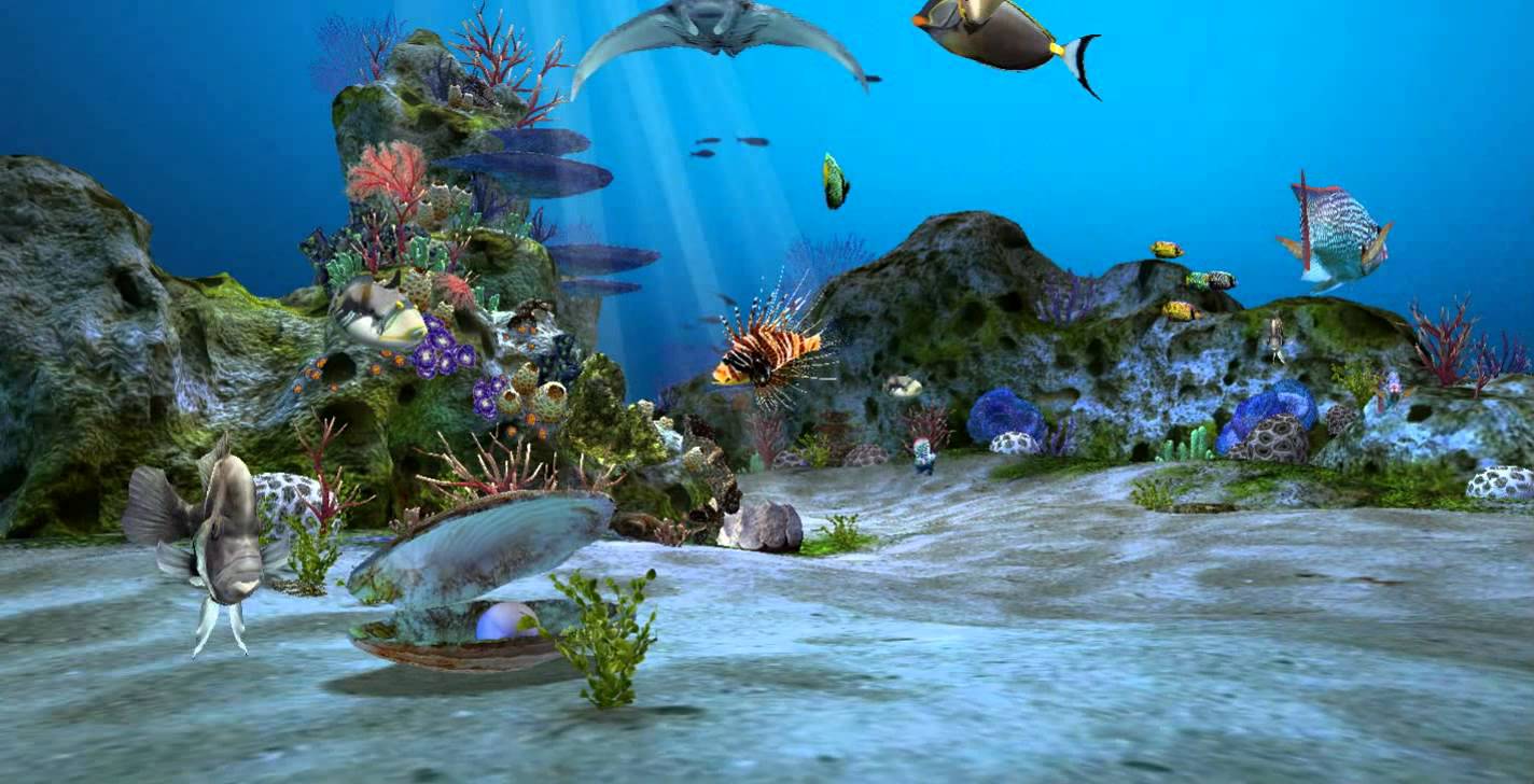 Amazingly Beautiful 3D Aquarium Live Wallpaper