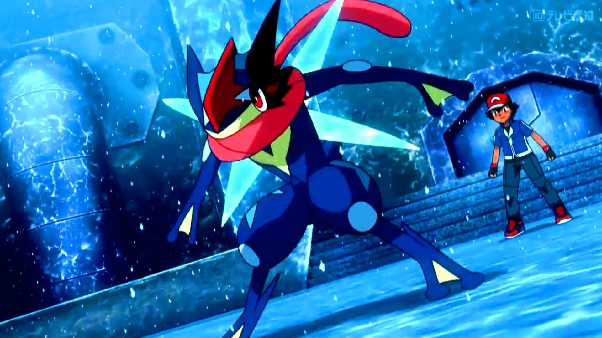 Ash Greninja Wallpaper