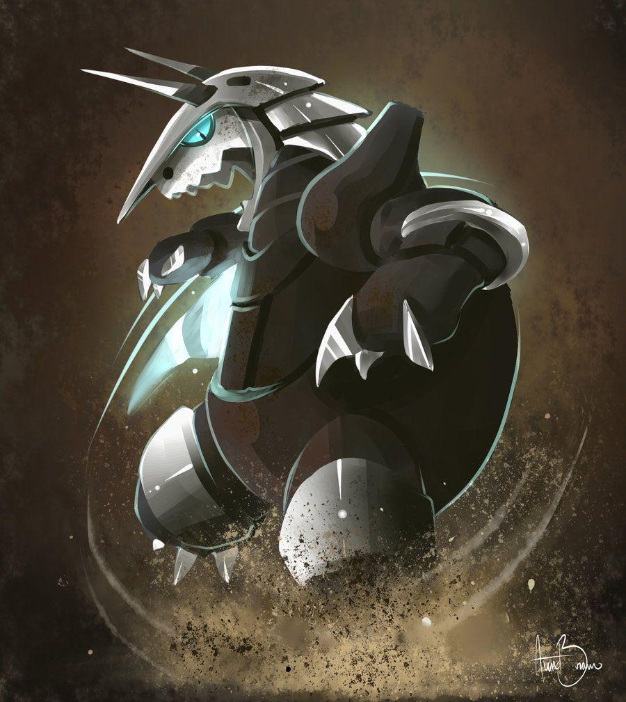 Aggron- fav steel type pokemon. Tough choice between Aggron