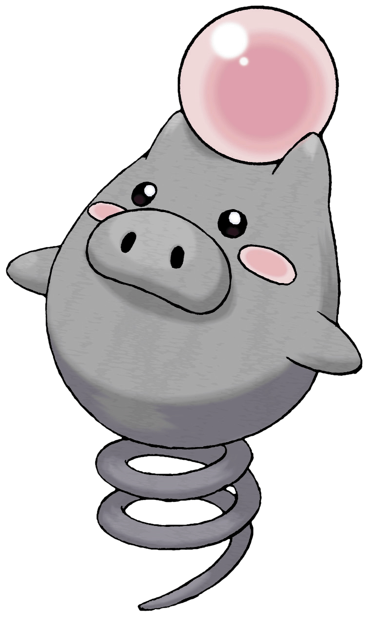 325: Spoink. POKEMON. Pokémon, Anime and Manga games