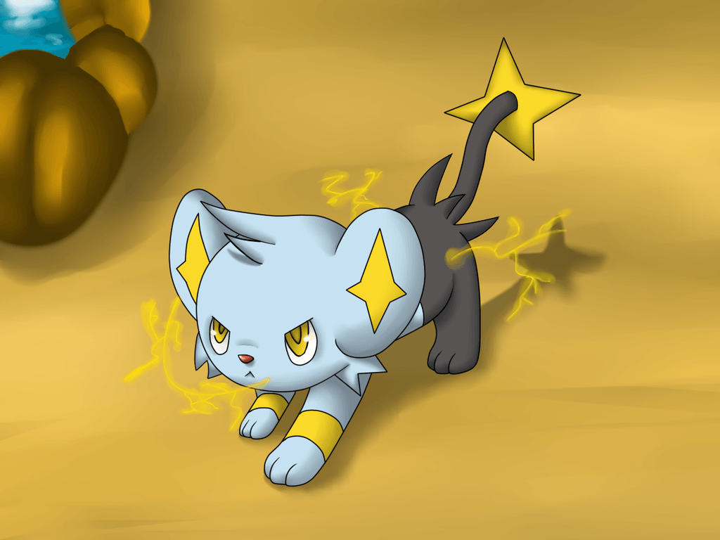 Shinx By Fire For Battle