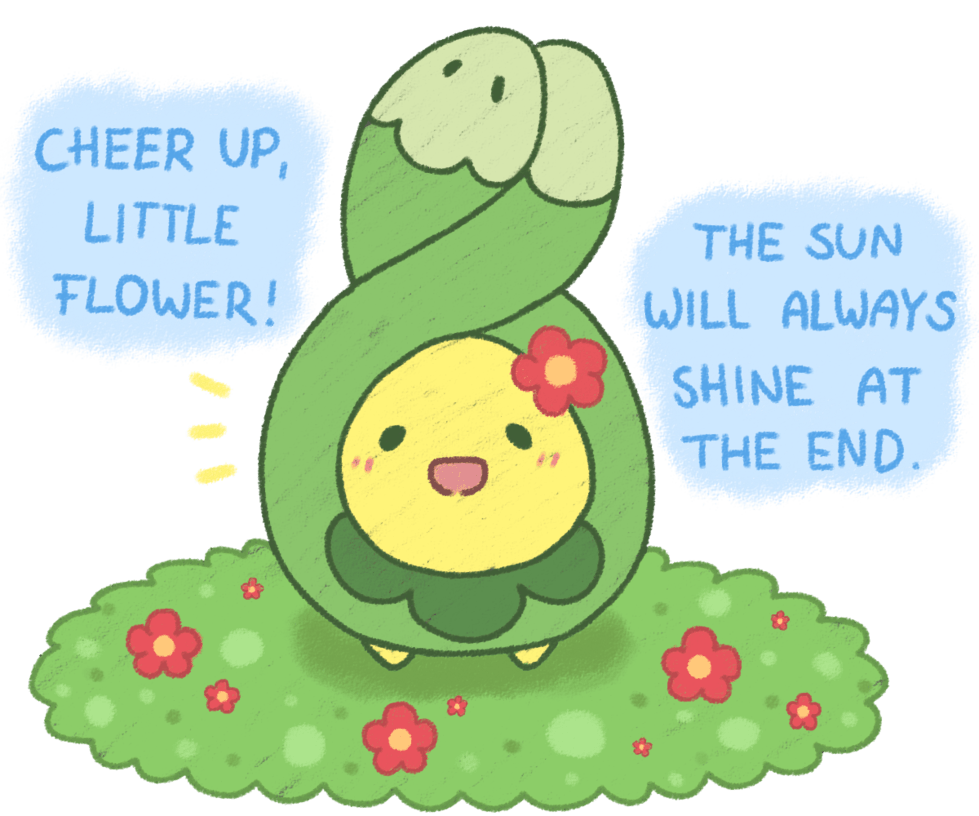 A little positive Budew by Hime-Nyan
