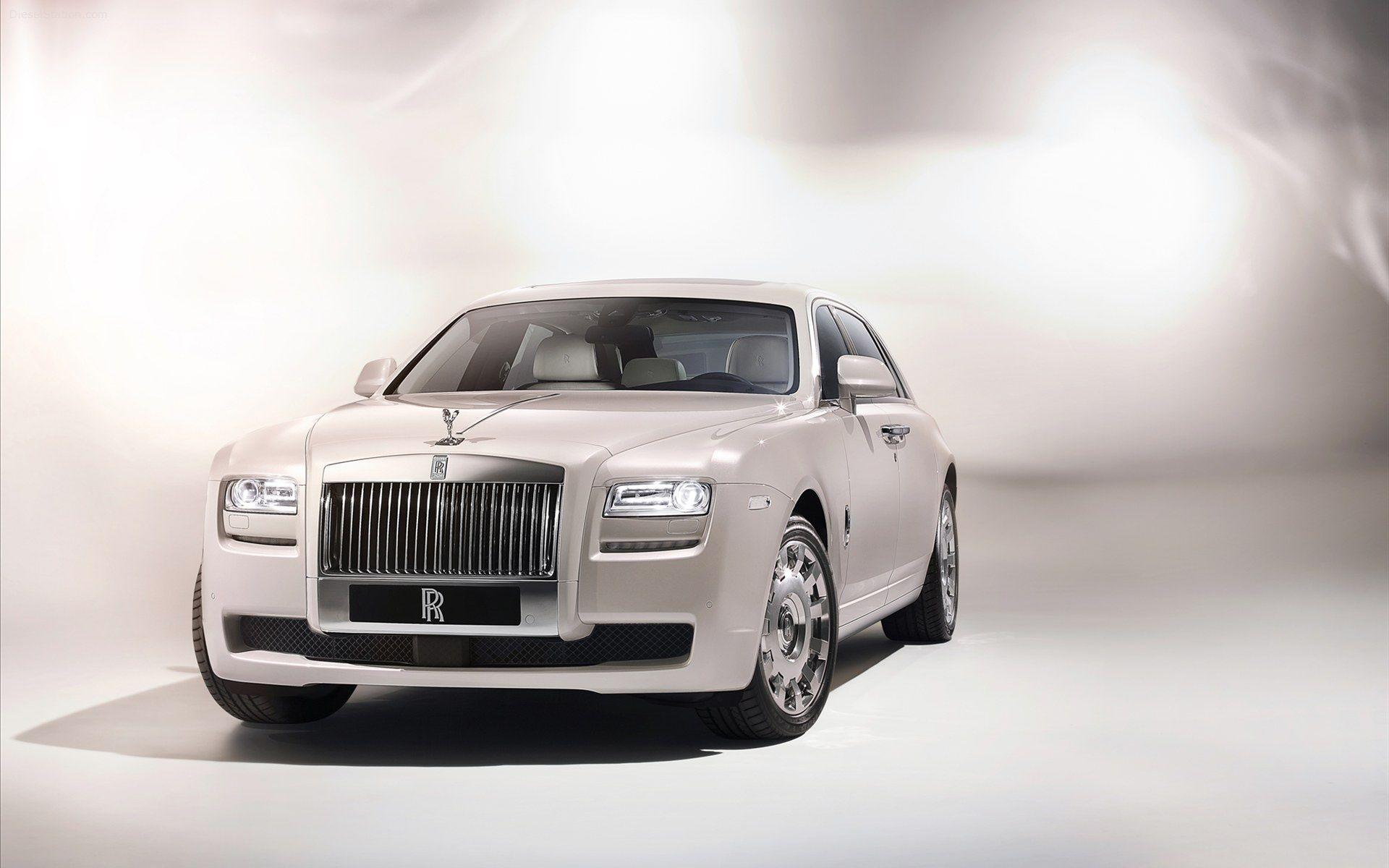 Rolls Royce Ghost Whit HD Wallpaper, Background Image