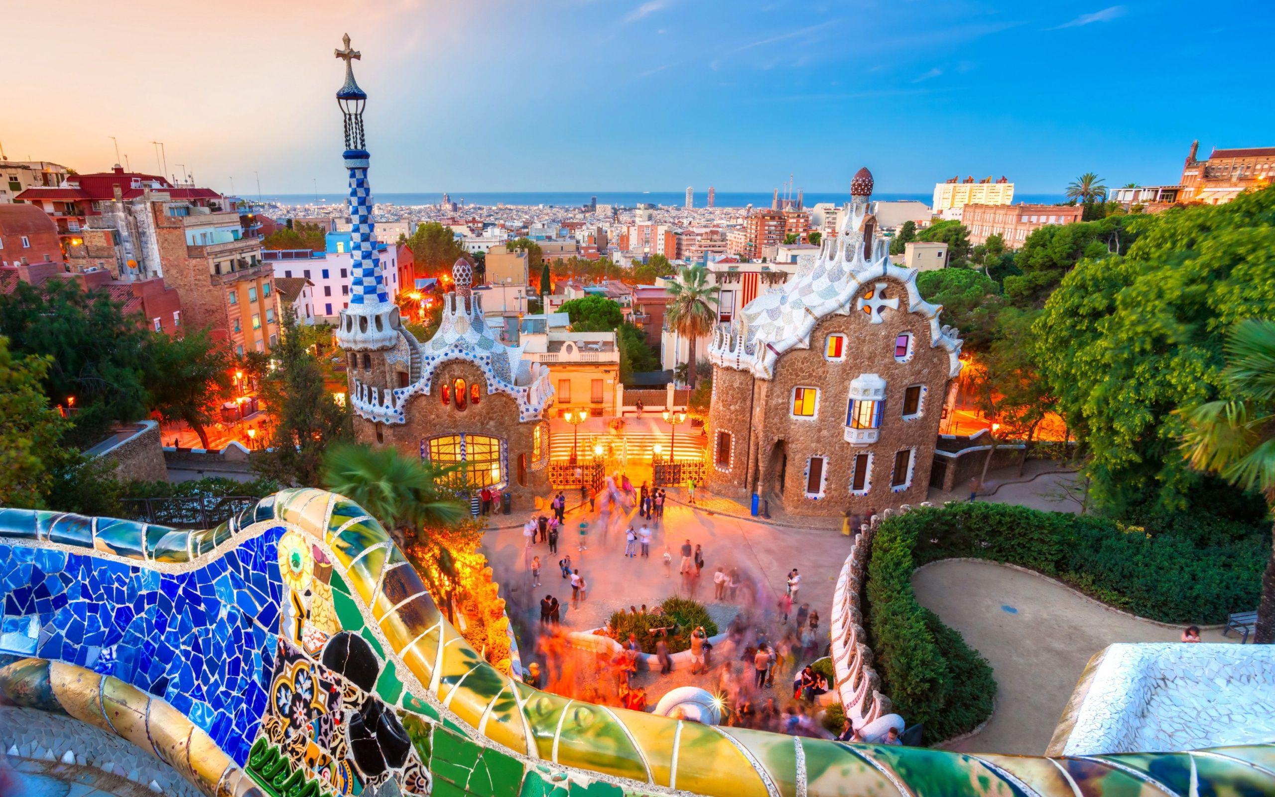 Woderful Park Guell Barcelona Spain wallpaper. travel and world