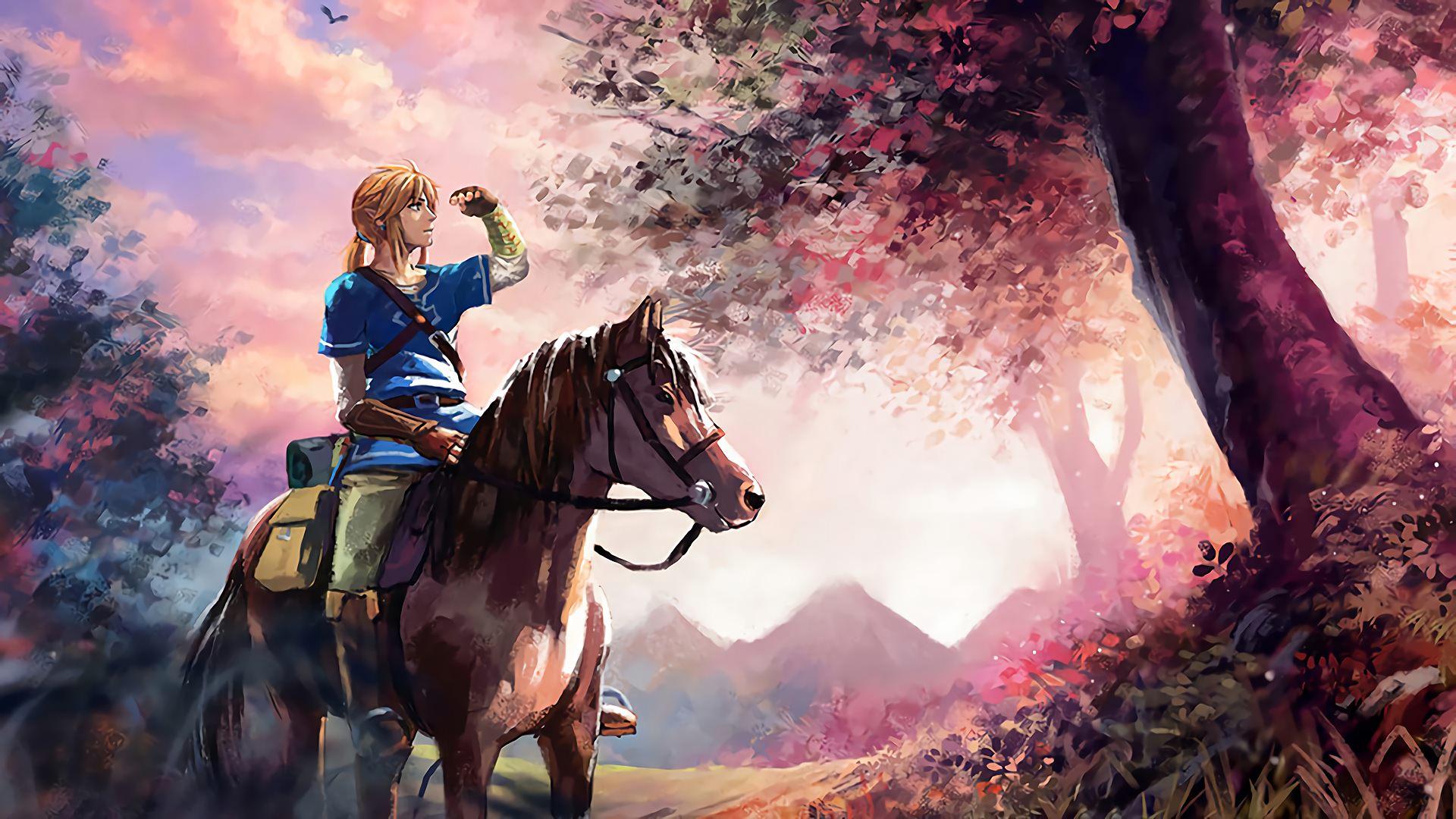 Link Zelda Breath of the Wild Wallpaper