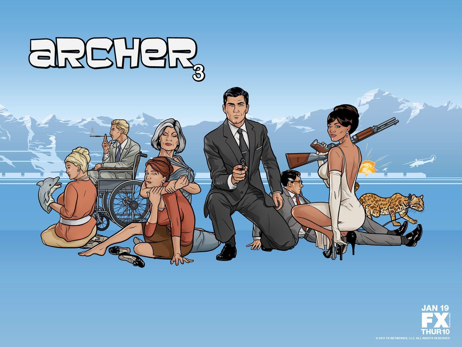 Archer Poster Wallpaper and Background Imagex1200
