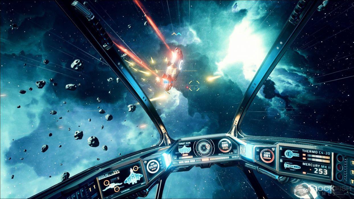 EVERSPACE space shooter futuristic action fighting spaceship 1evers