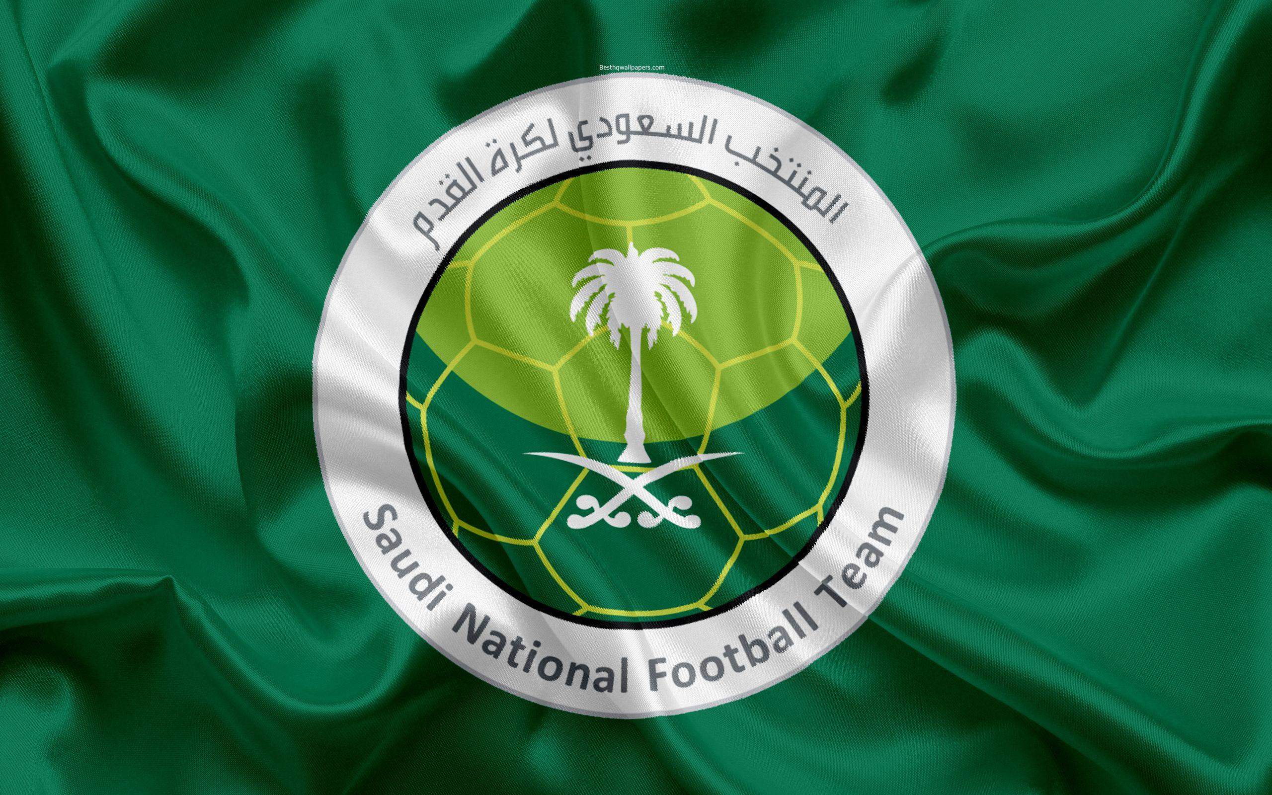 Download wallpaper Saudi Arabia, national football team, logo