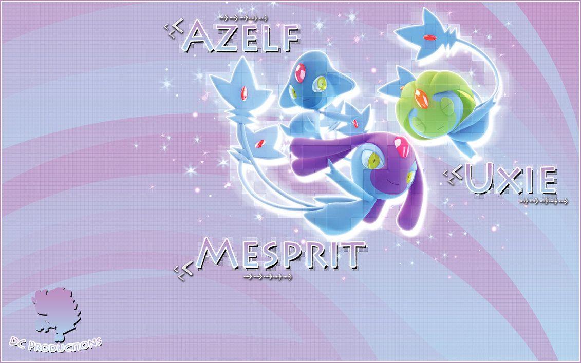 Uxie Mesprit Azelf Wallpaper