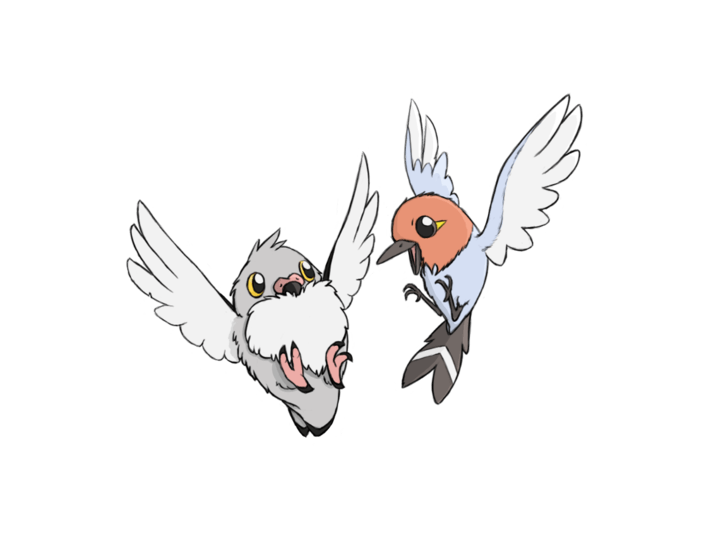 Fletchling and Pidove