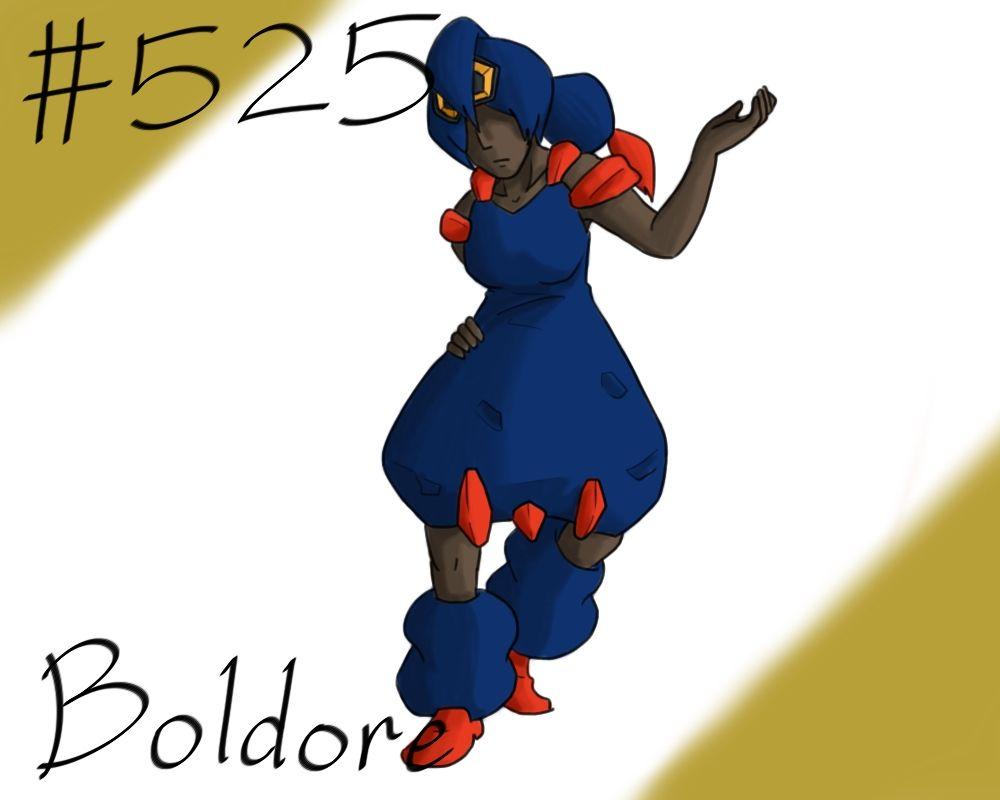 Pokemon Gijinka Project 525 Boldore