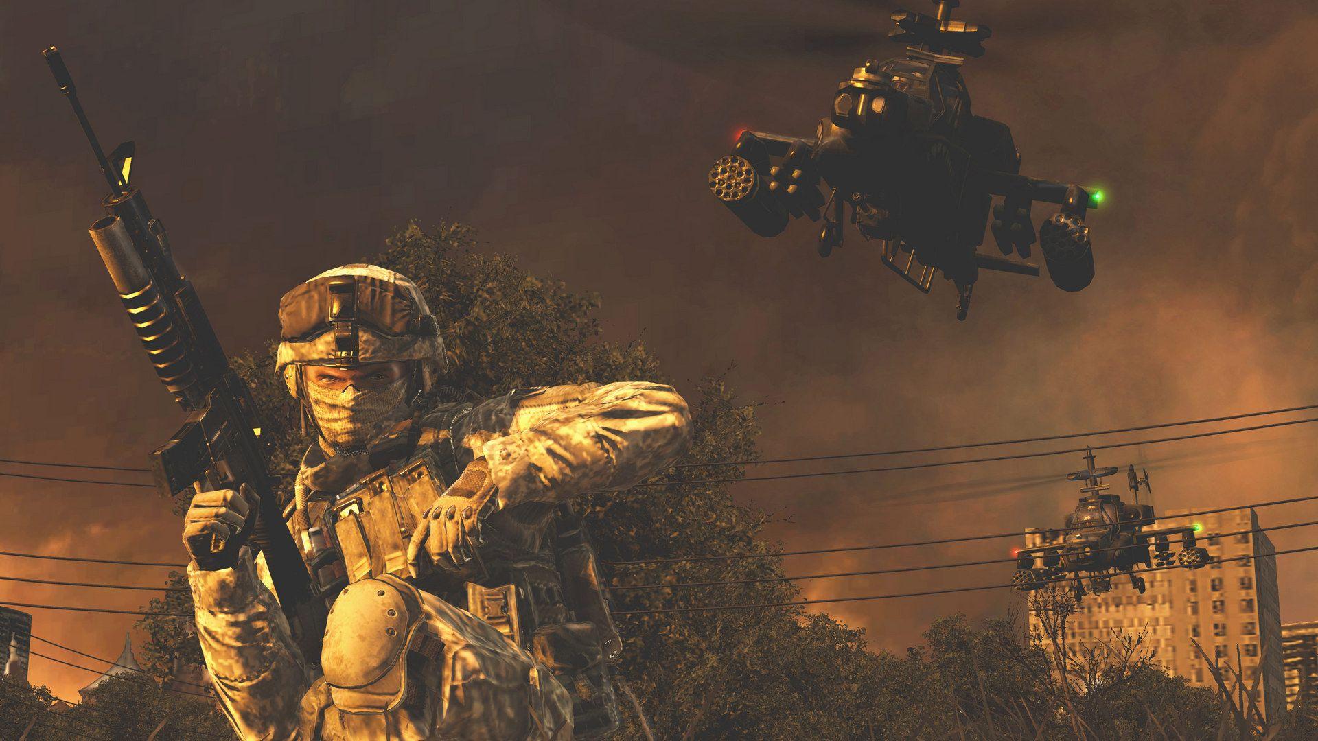 Call of Duty: Modern Warfare 2 (2014) promotional art
