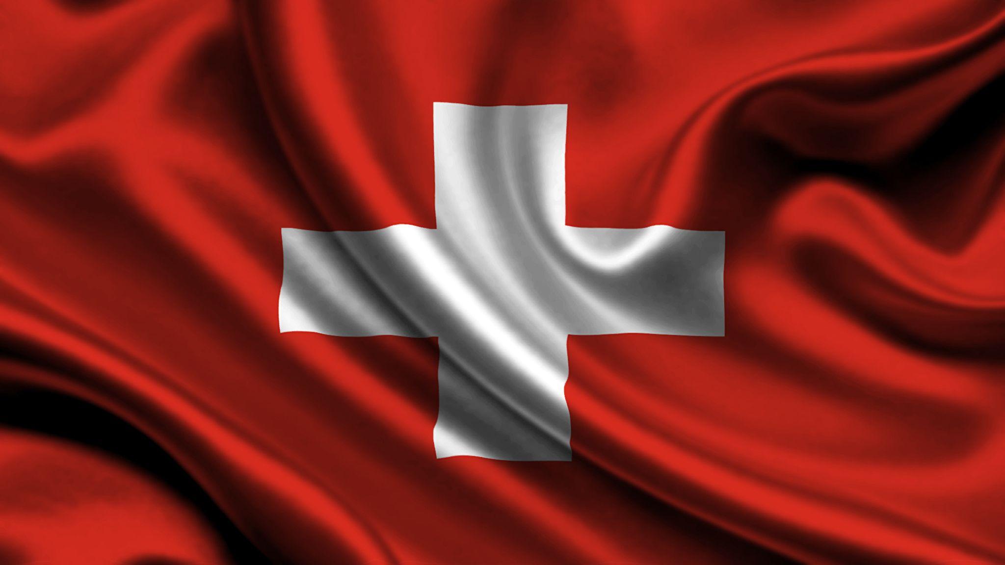 Picture Switzerland Flag Cross 2048x1152