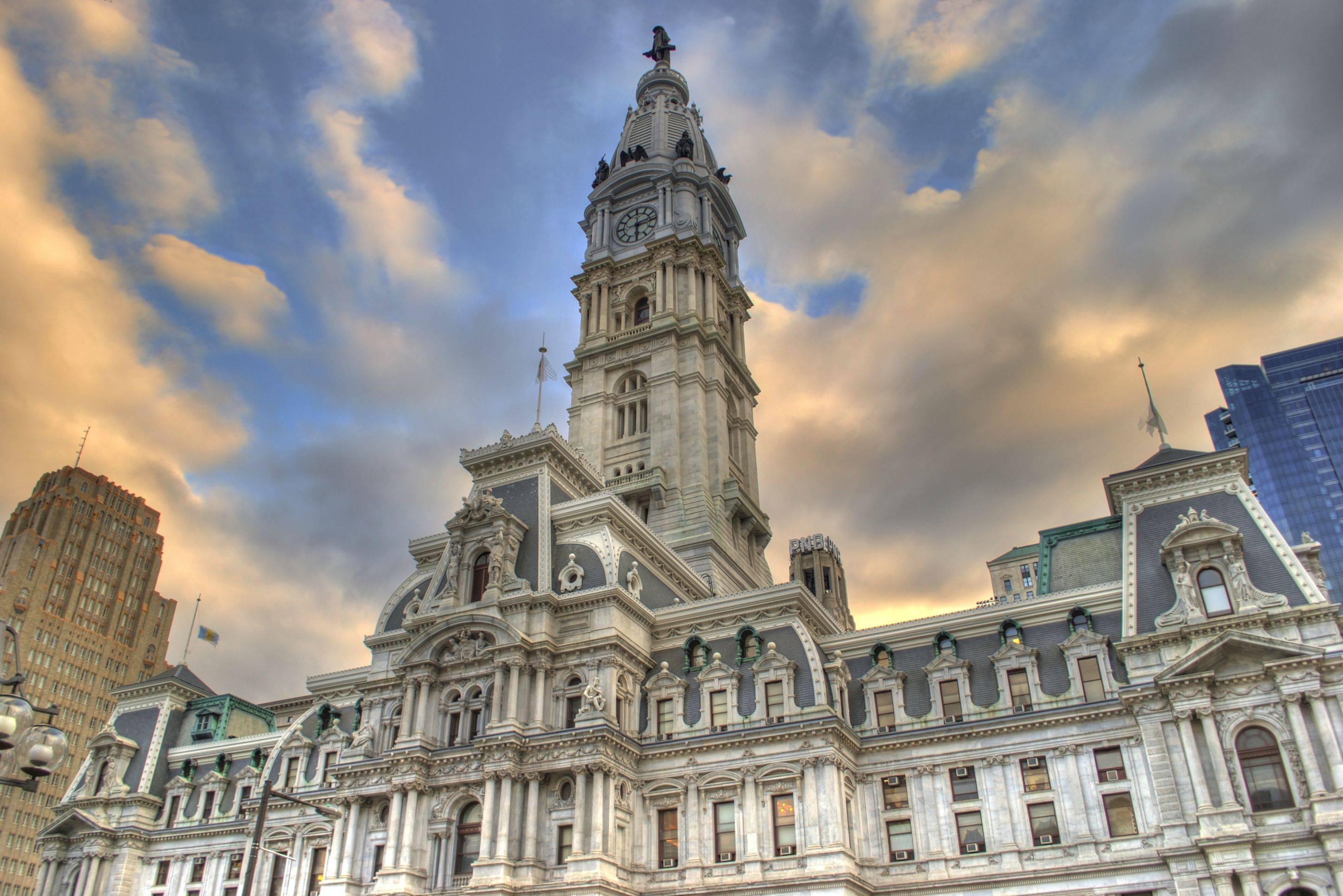 Philadelphia City Hall Wallpaper, Philadelphia City Hall