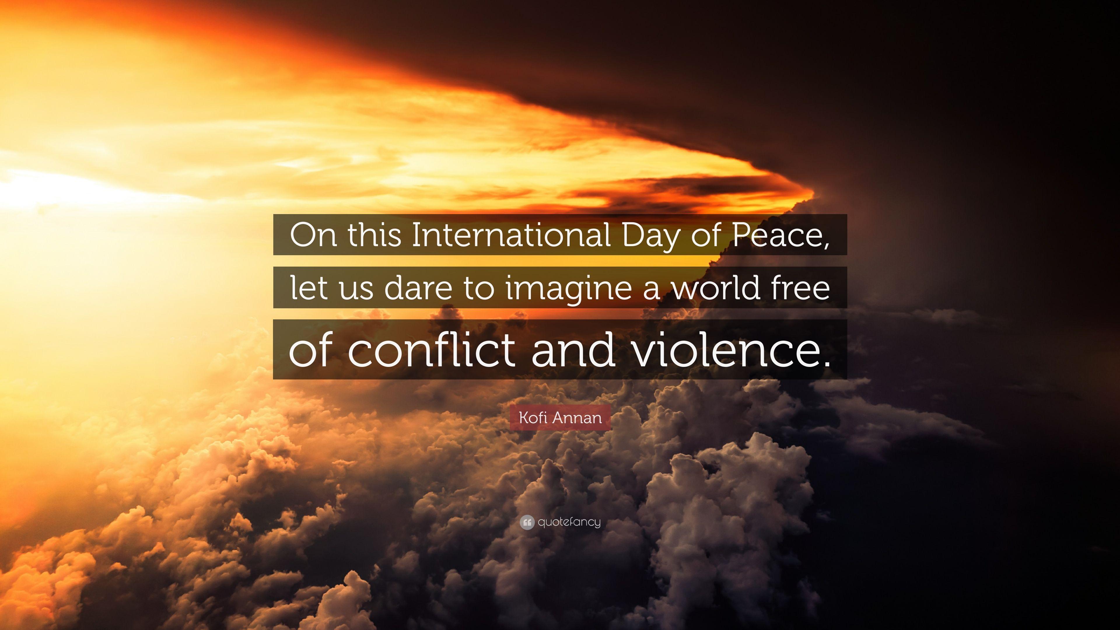 International Day of Peace Wallpaper 6 X 2160