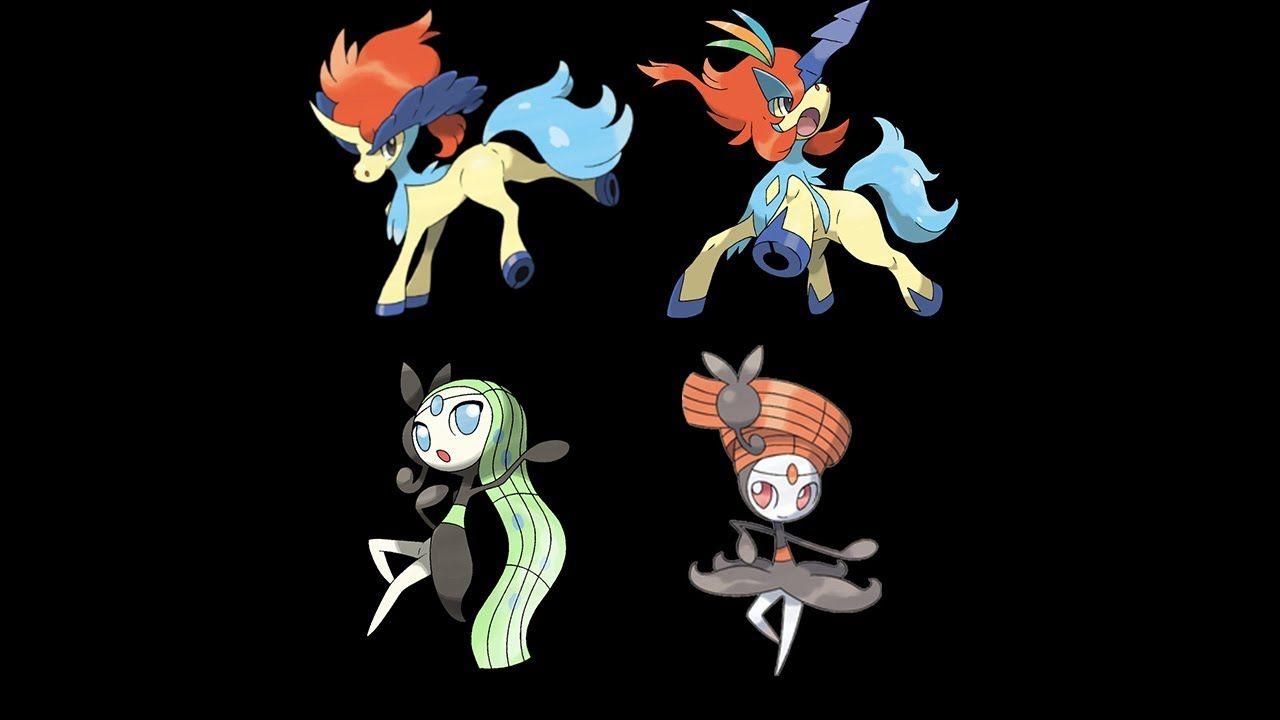 Pokémon X & Y changer la forme de Meloetta & Keldeo