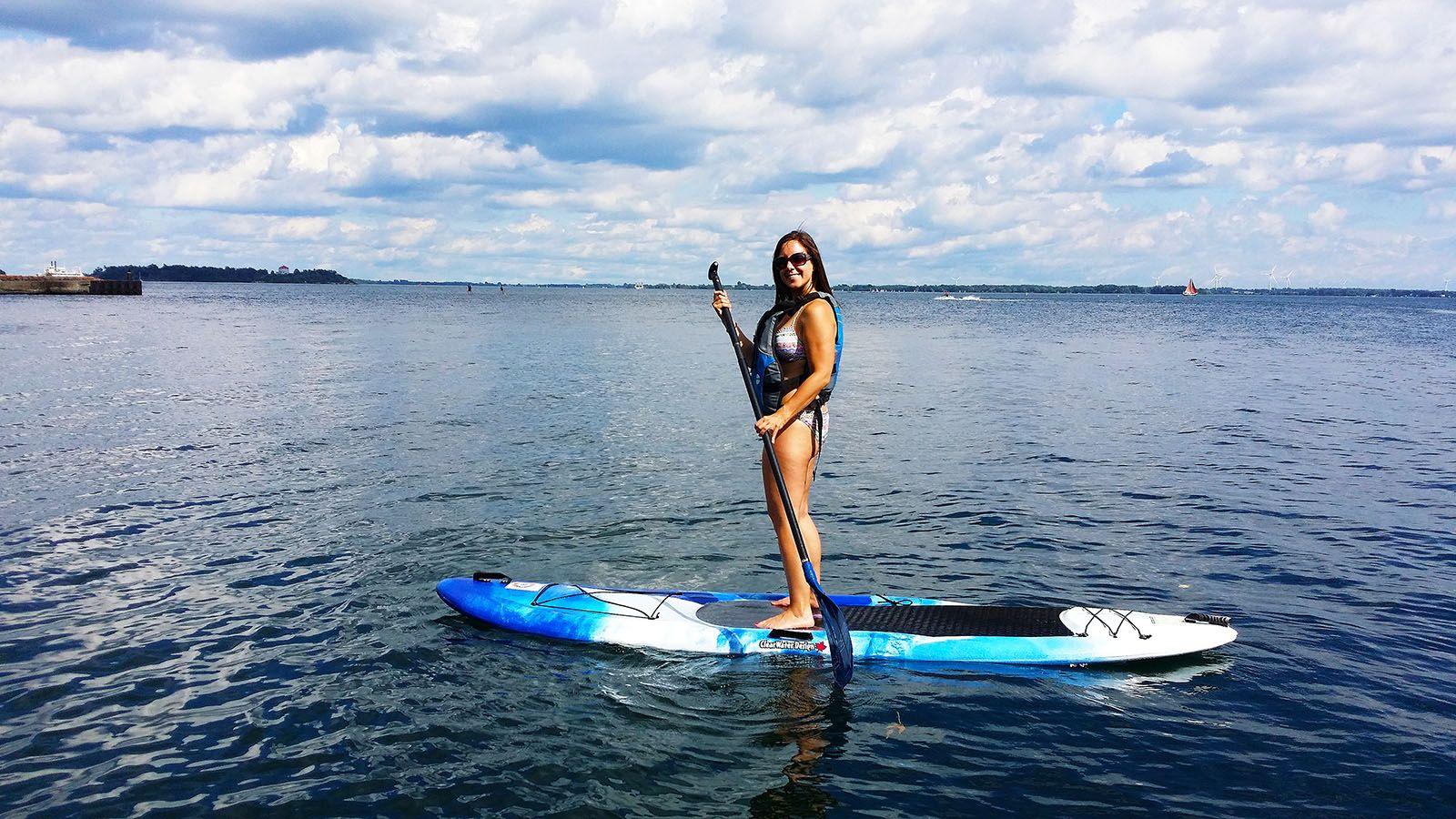 An Invigorating Experience: Stand Up Paddleboarding in Kingston 1000