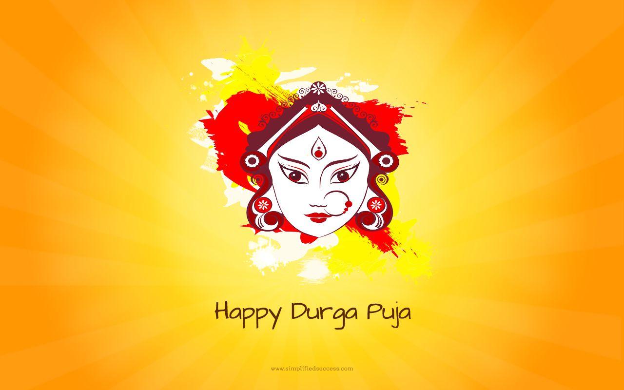 Happy Durga Puja HD Wallpaper free Download, Download free