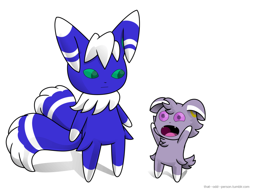 Meowstic and Espurr