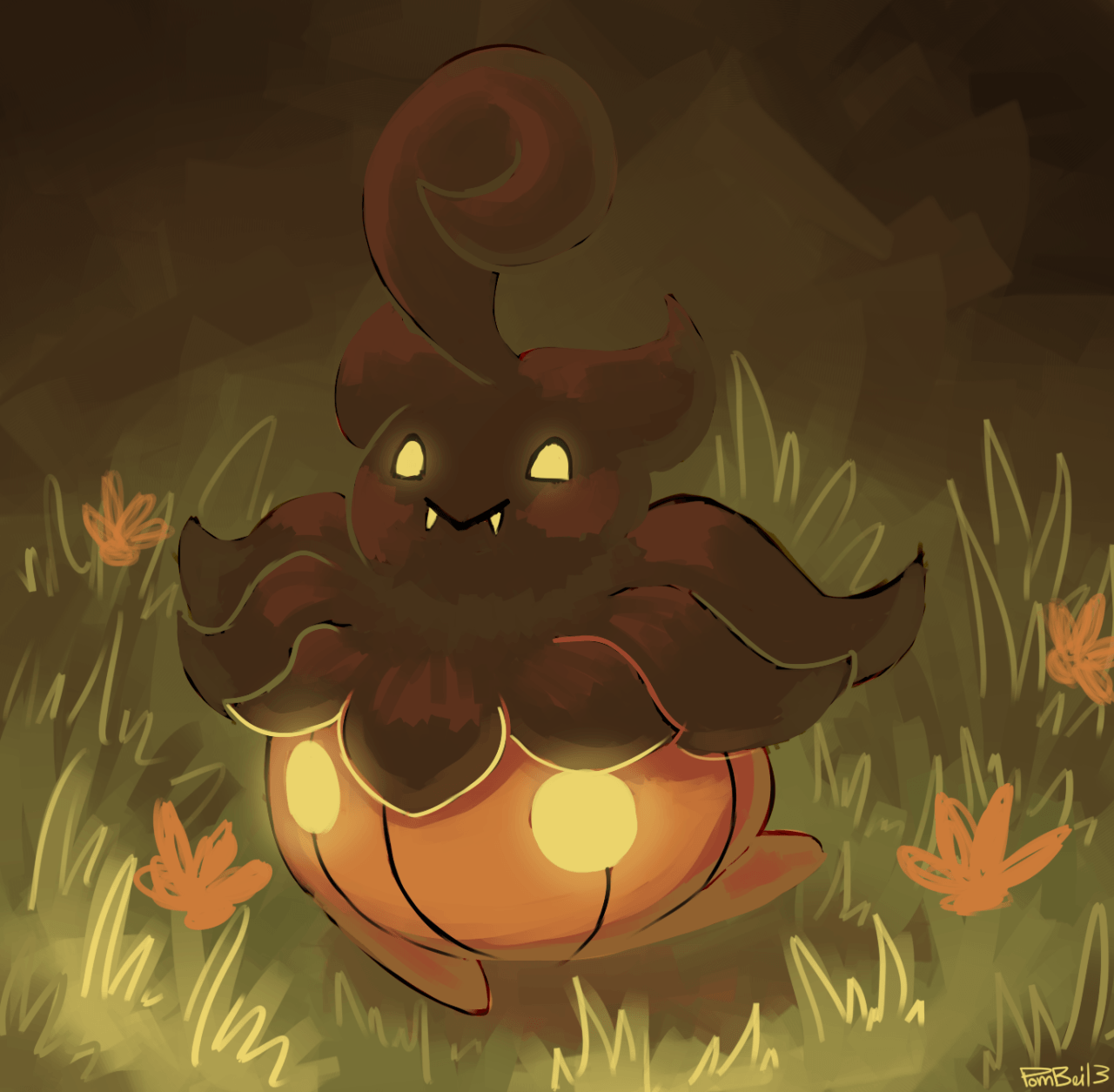 pombei: “YOU DON'T UNDERSTAND HOW MUCH I LOVE PUMPKABOO ”. Pokemon