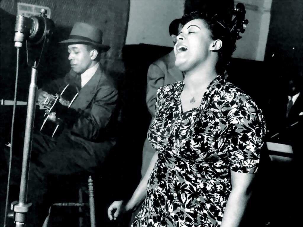 Billie Holiday in New York City, circa 1939. Jazz