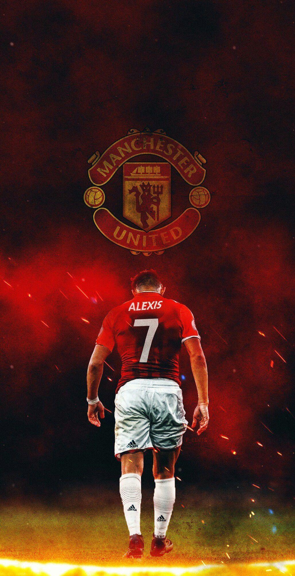 Alexis Sanchez no7. Manchester United Football Club
