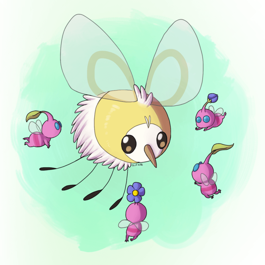 Cutiefly and Pikmin