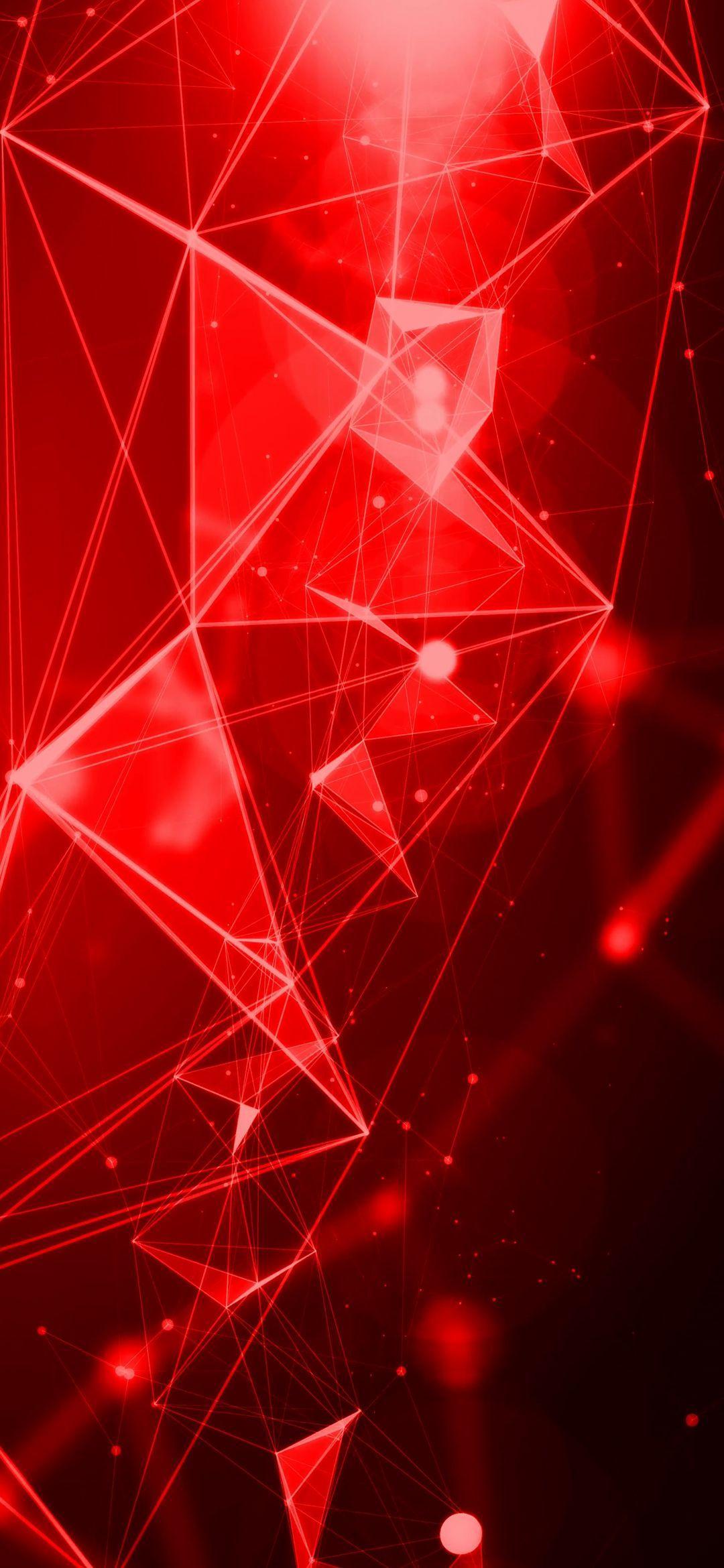 Oppo Find X Background with Abstract 3D Infra Red Lights. HD
